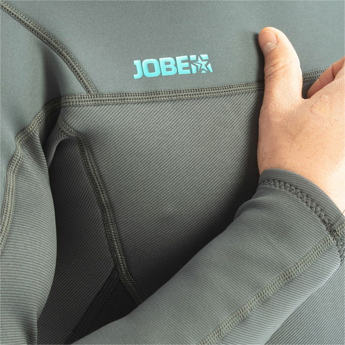 2024 Jobe Hombres Perth 3/2mm Back Zip Neopreno 303521002 - Graphite / Grey